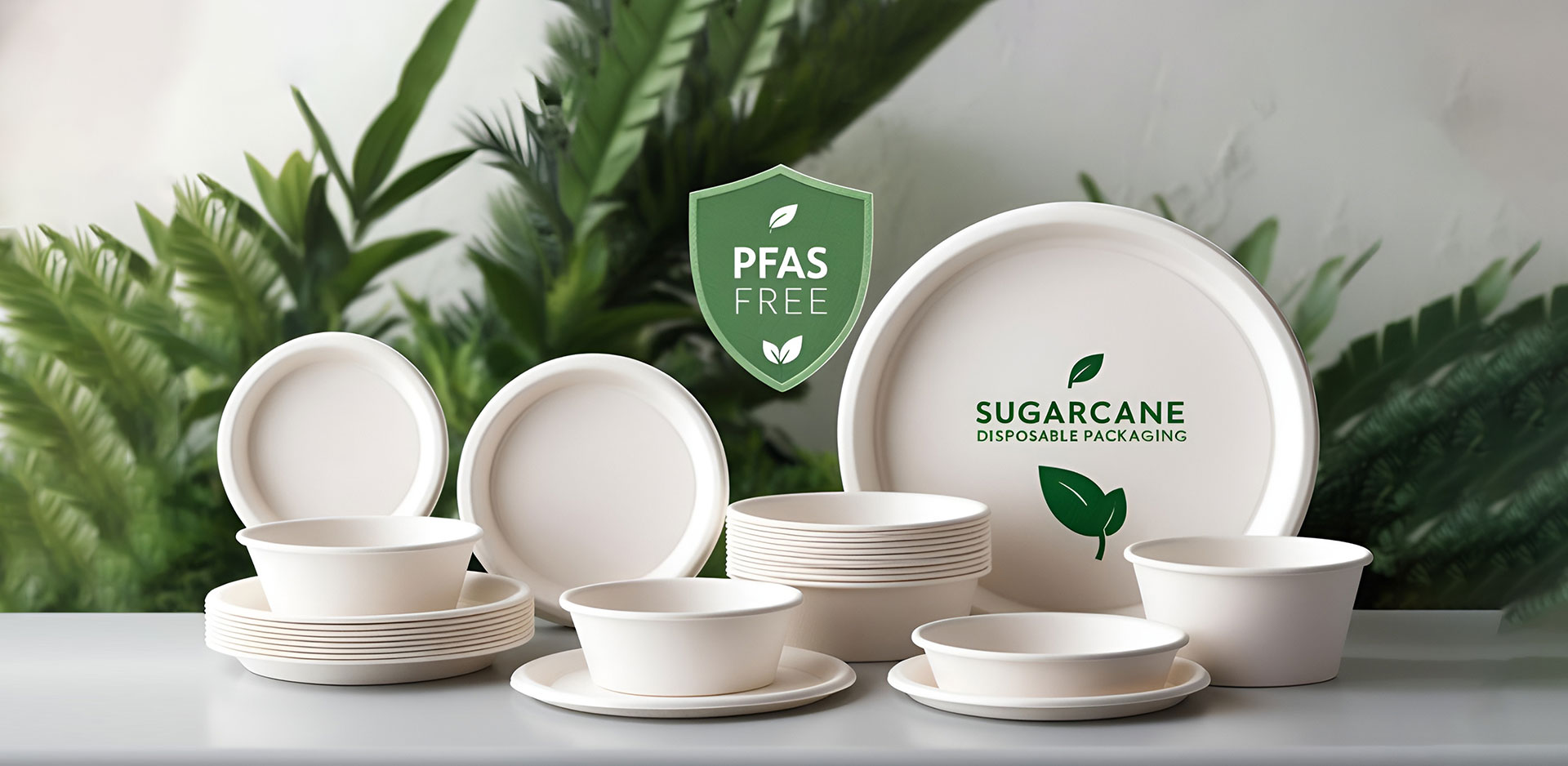 China SugarCane Pulp servies Fabriek