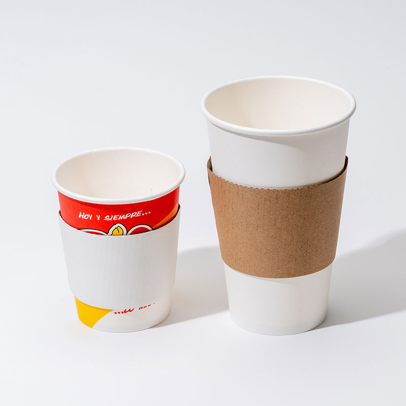 Bekerhoezen van golfkarton voor hete koffie