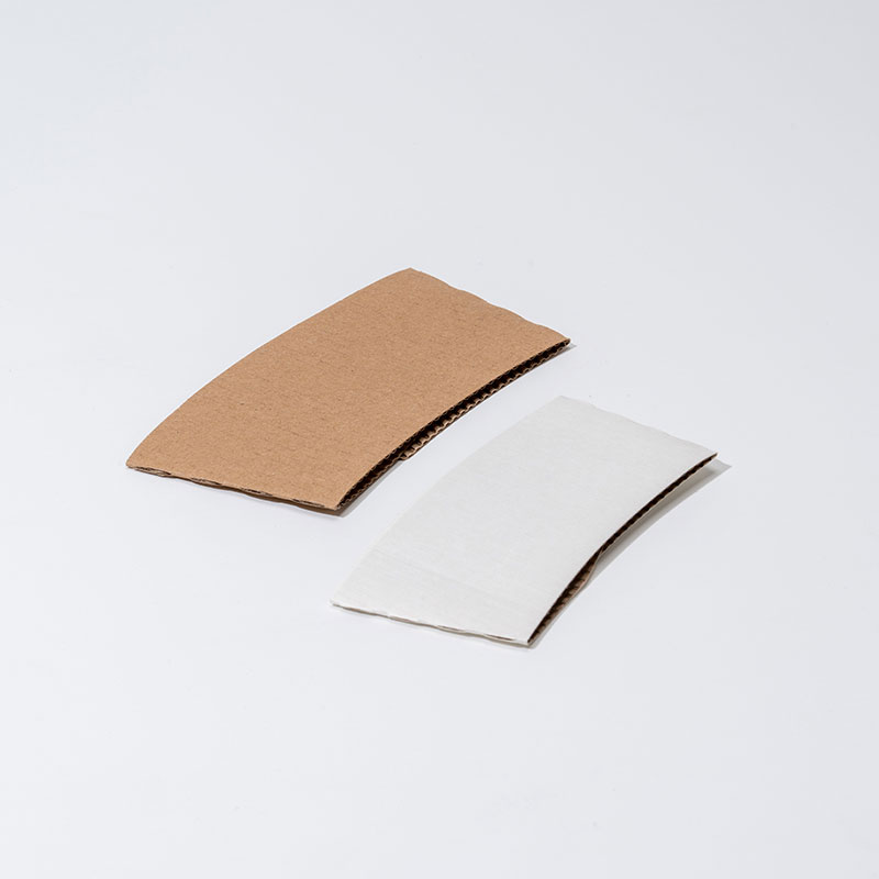 Kraft papieren bekerhoezen voor papieren bekers van 16 oz