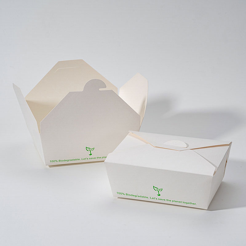 PLA-papieren lunchbox voor zakelijke cateringevenementen